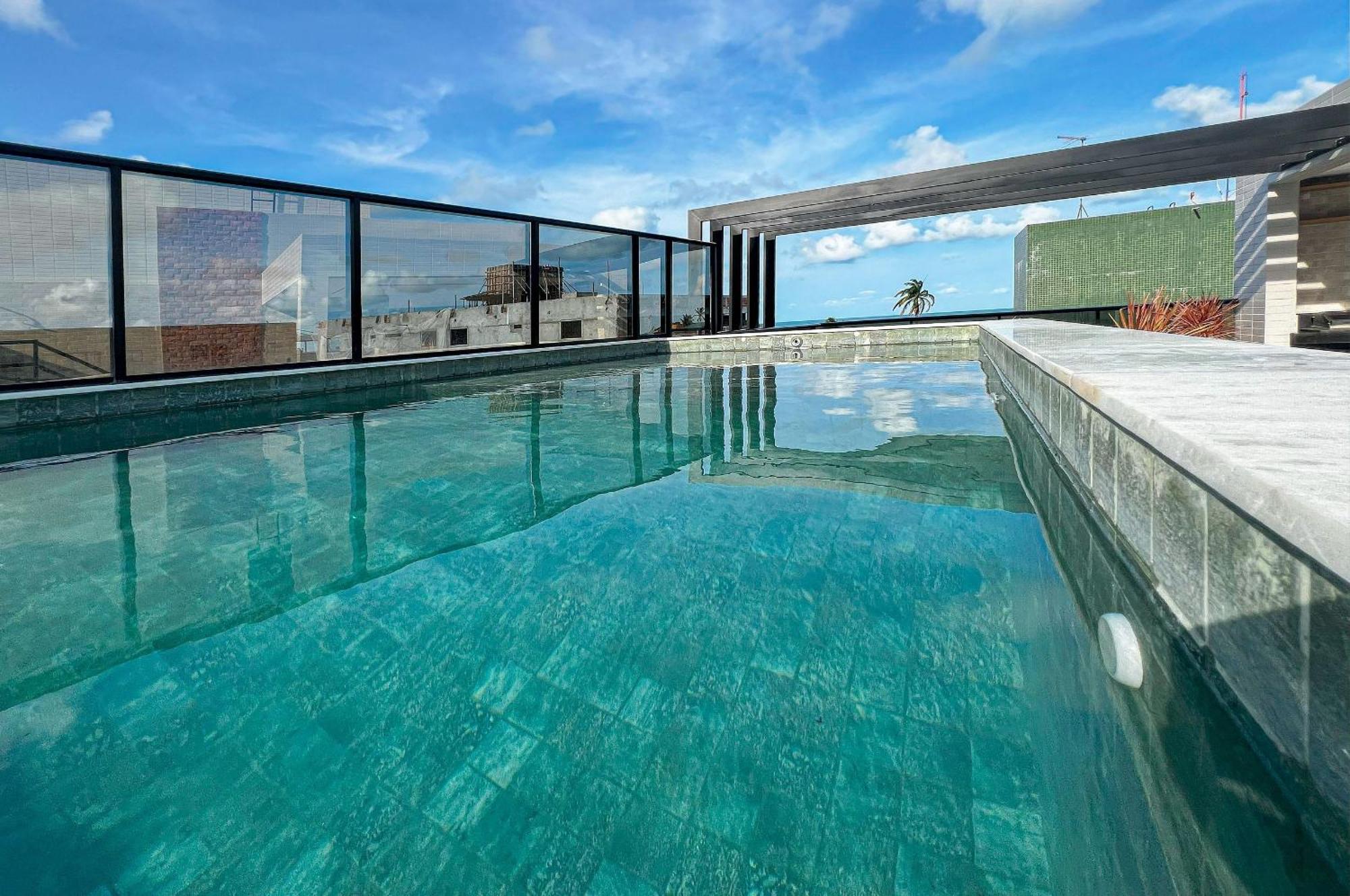Apartamento Mahalo Cabo Branco Flat 4 Pessoas 100m Mar #405 João Pessoa